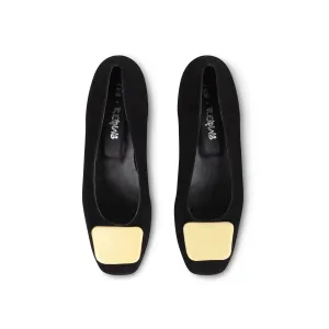 HAI x REQINS KEFIR BALLET PUMPS | BLACK & YELLOW