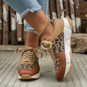 Hailey | Orthopedic Leopard Sneakers