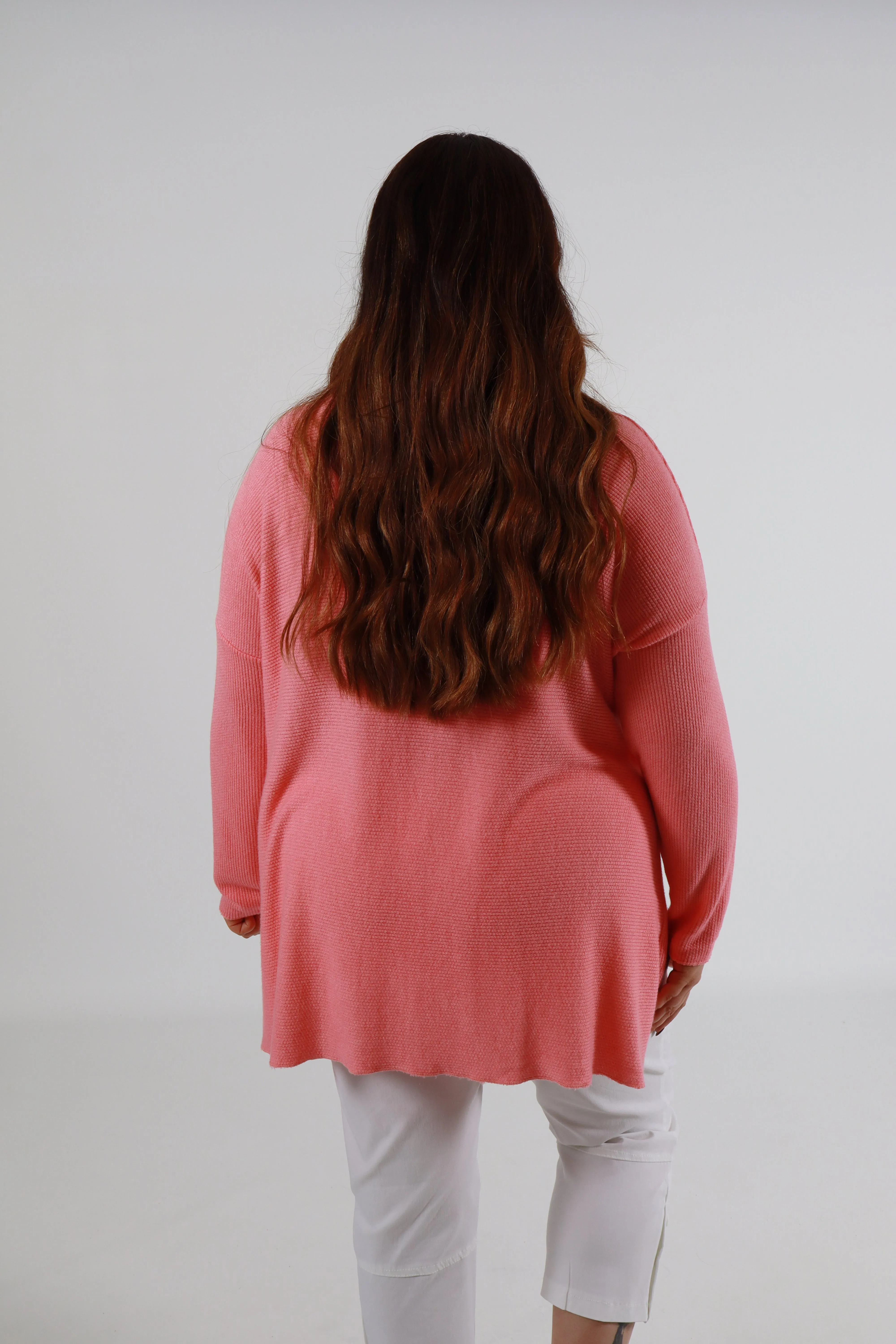 Harmony Jumper in Coral