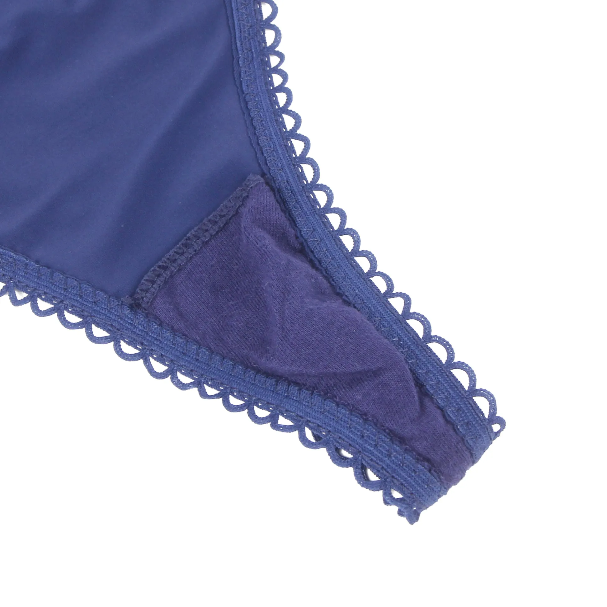 High Quality Burgundy Sexy Floral Lace Panty