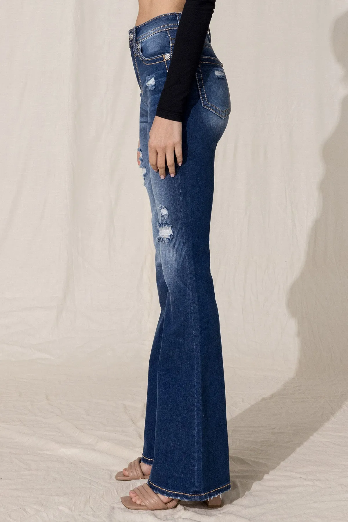 High Rise Sassy Flare
