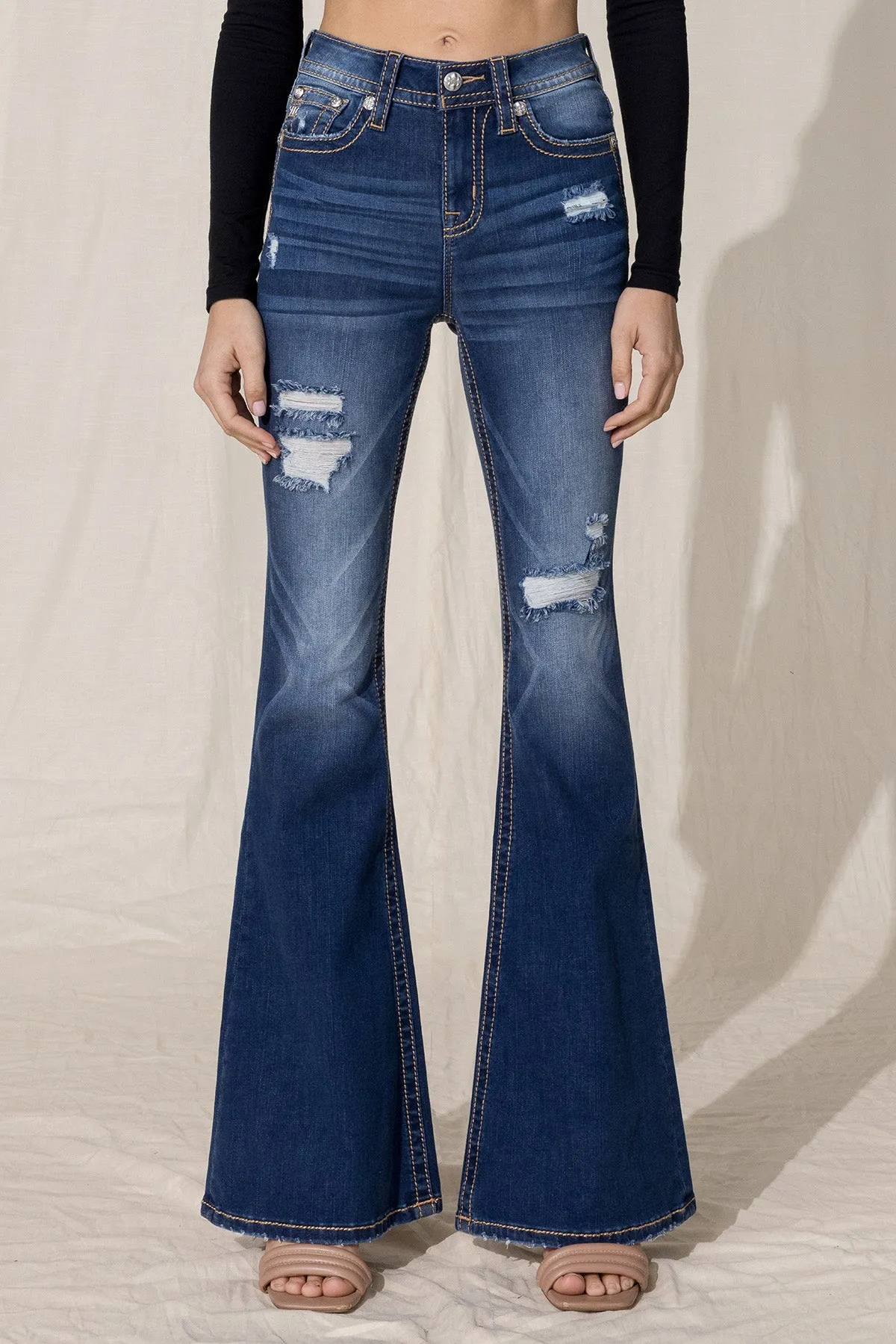 High Rise Sassy Flare