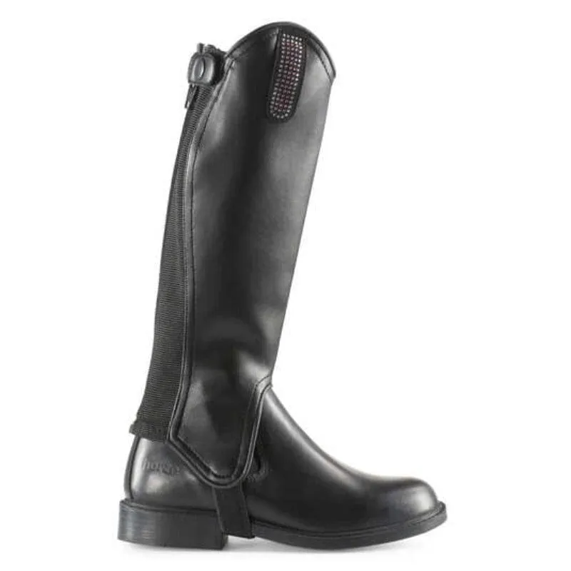 Horze Chaps Kids Leather Bling (37272)