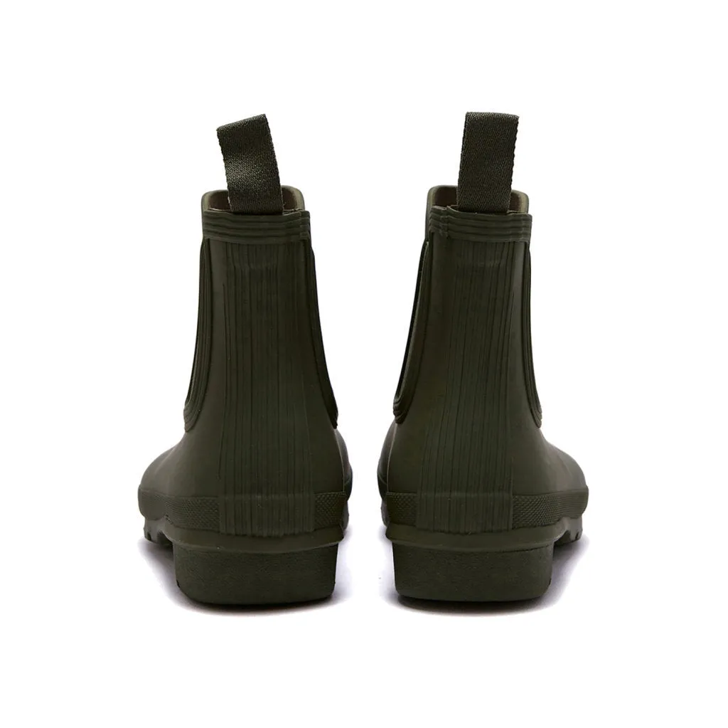Hunter Original Rubber Women's Chelsea Boots - Olive Leaf