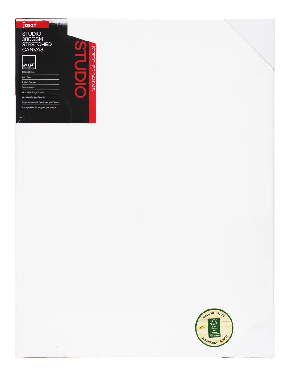 Jasart Studio Thin Edge Stretched Canvas FSC MIX