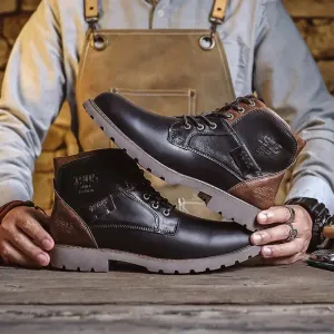 Jeffrey - Casual Leather Boots