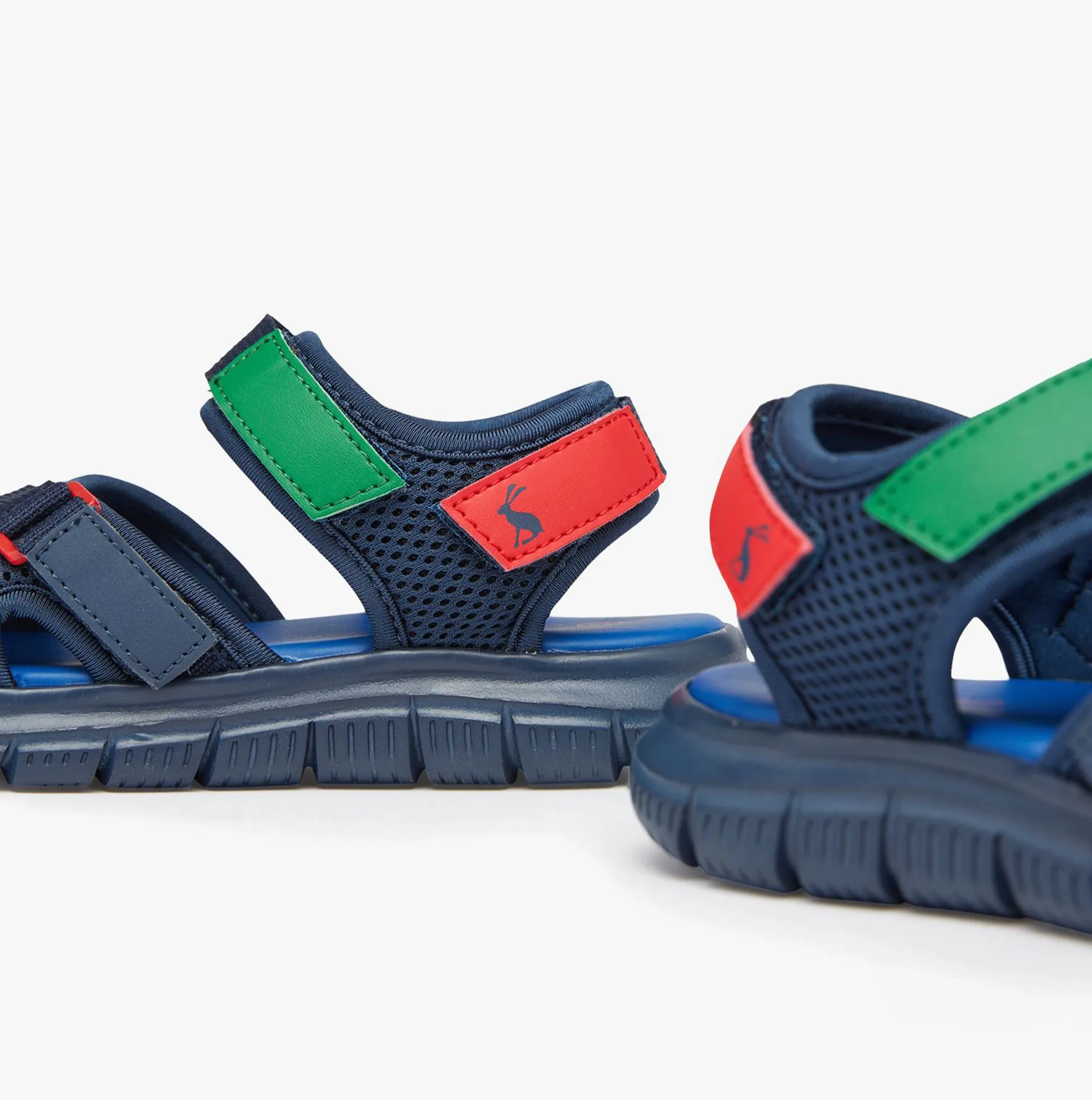 Joules HOVE Kids Adjustable Sandals French Navy