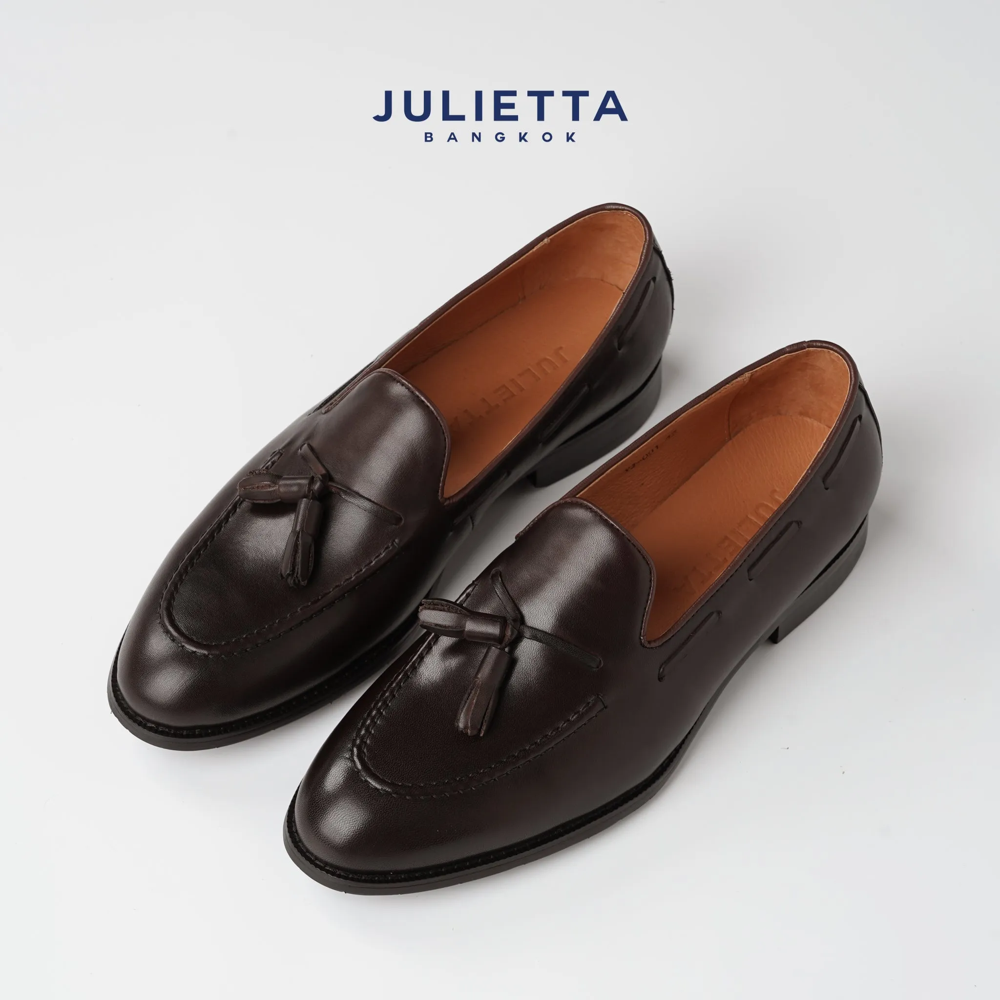 JULIETTA - Tassel Loafer Calfskin : Brown