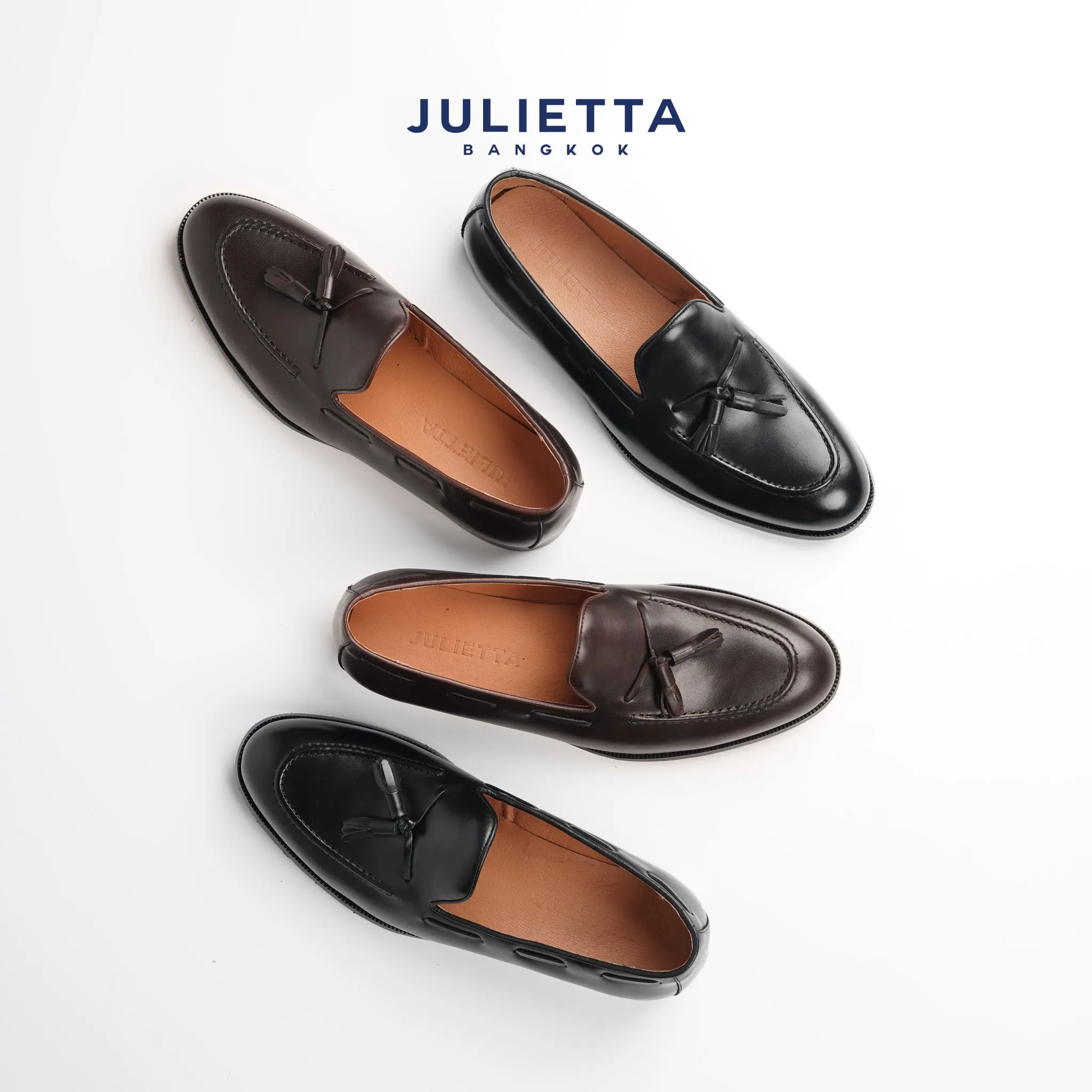 JULIETTA - Tassel Loafer Calfskin : Brown