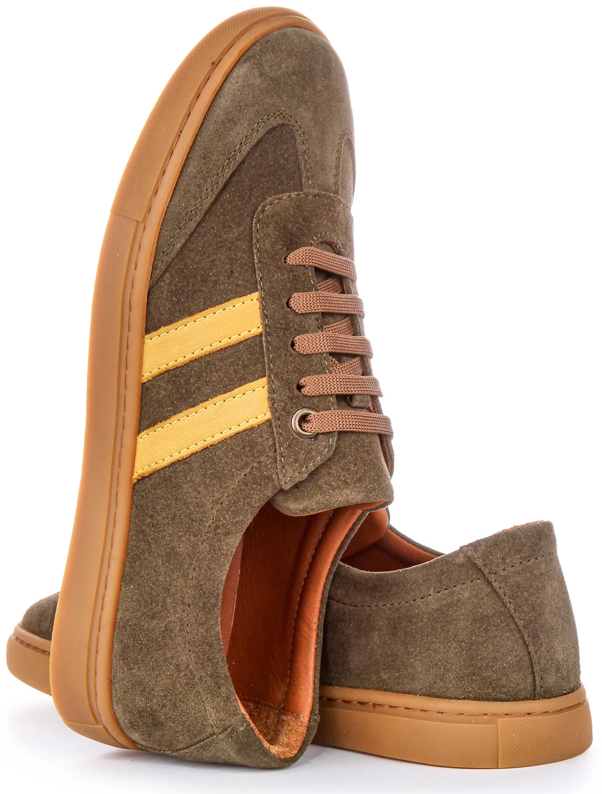 Justinreess England Sadie In Khaki Yellow For Women | Secret Sale