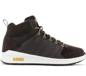 K-Swiss Vista Trainer Mid Winter - Herren Sneakers Schuhe Leder Braun 07145-229-M