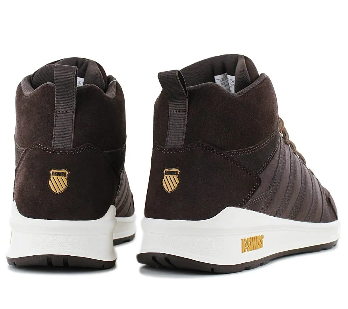 K-Swiss Vista Trainer Mid Winter - Herren Sneakers Schuhe Leder Braun 07145-229-M