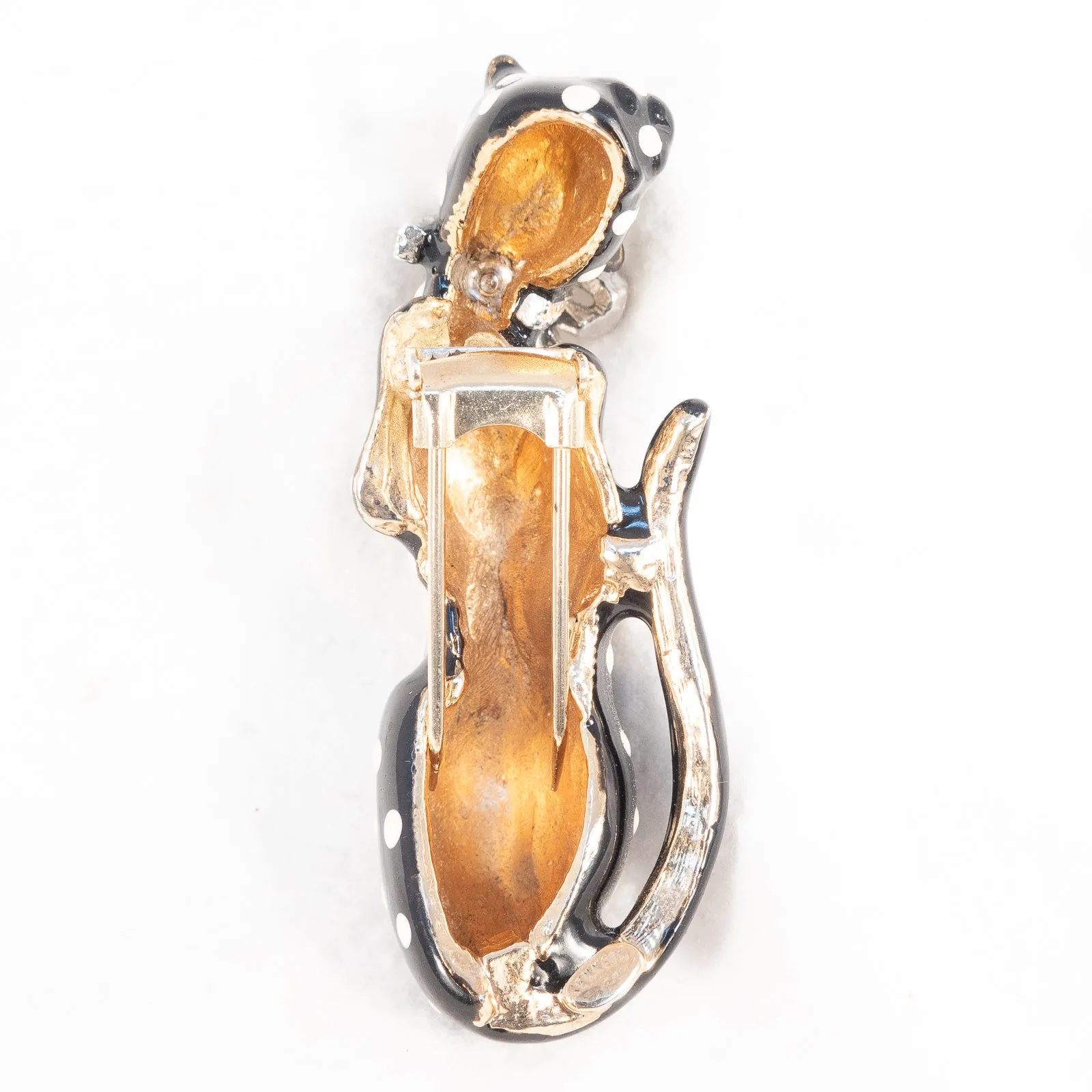 Kenneth Lane Leopard Fur Clip