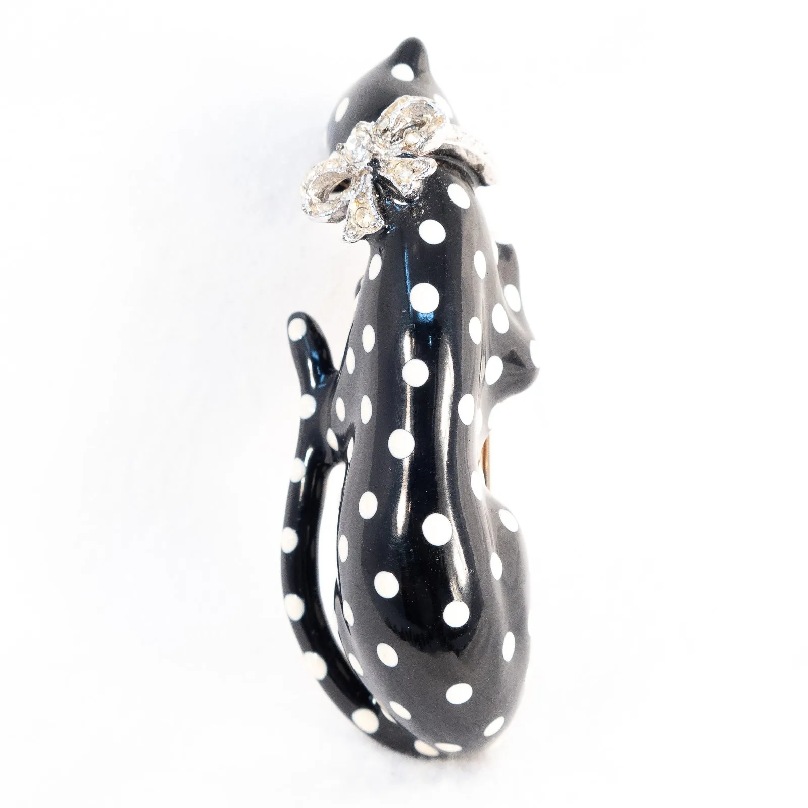 Kenneth Lane Leopard Fur Clip