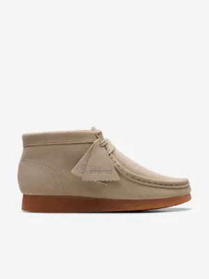 Kids Wallabee Boots in Beige