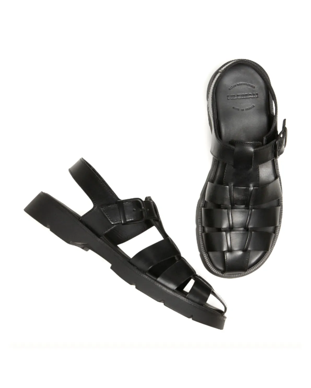 Kleman Babord Black Fisherman Sandal