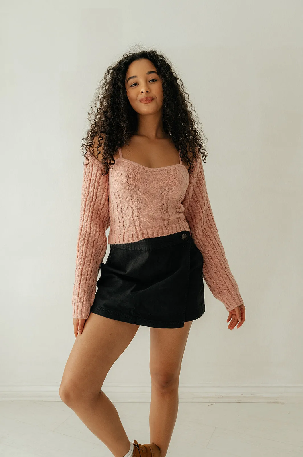Knit Bolero and Tank Set