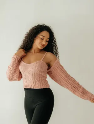 Knit Bolero and Tank Set