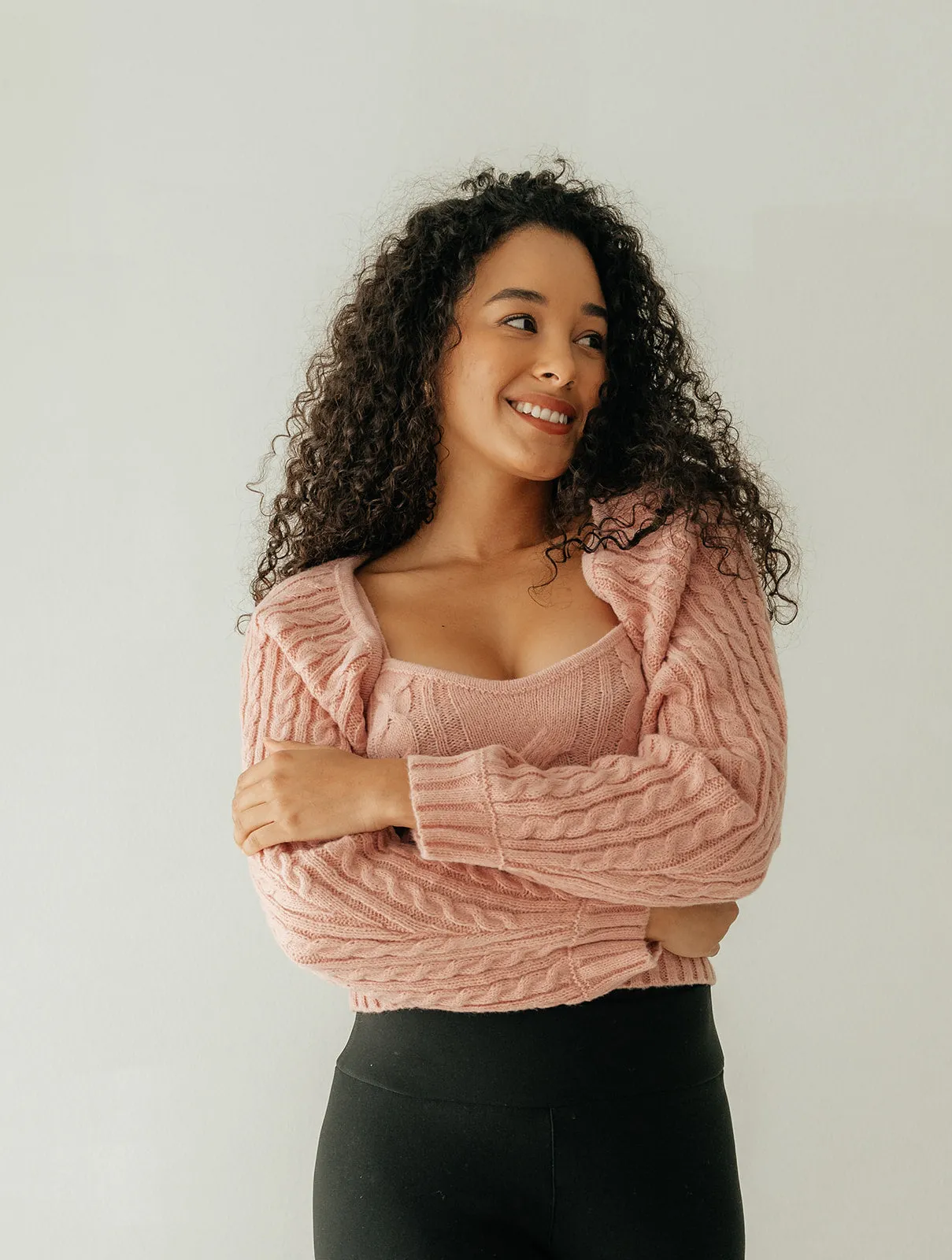 Knit Bolero and Tank Set