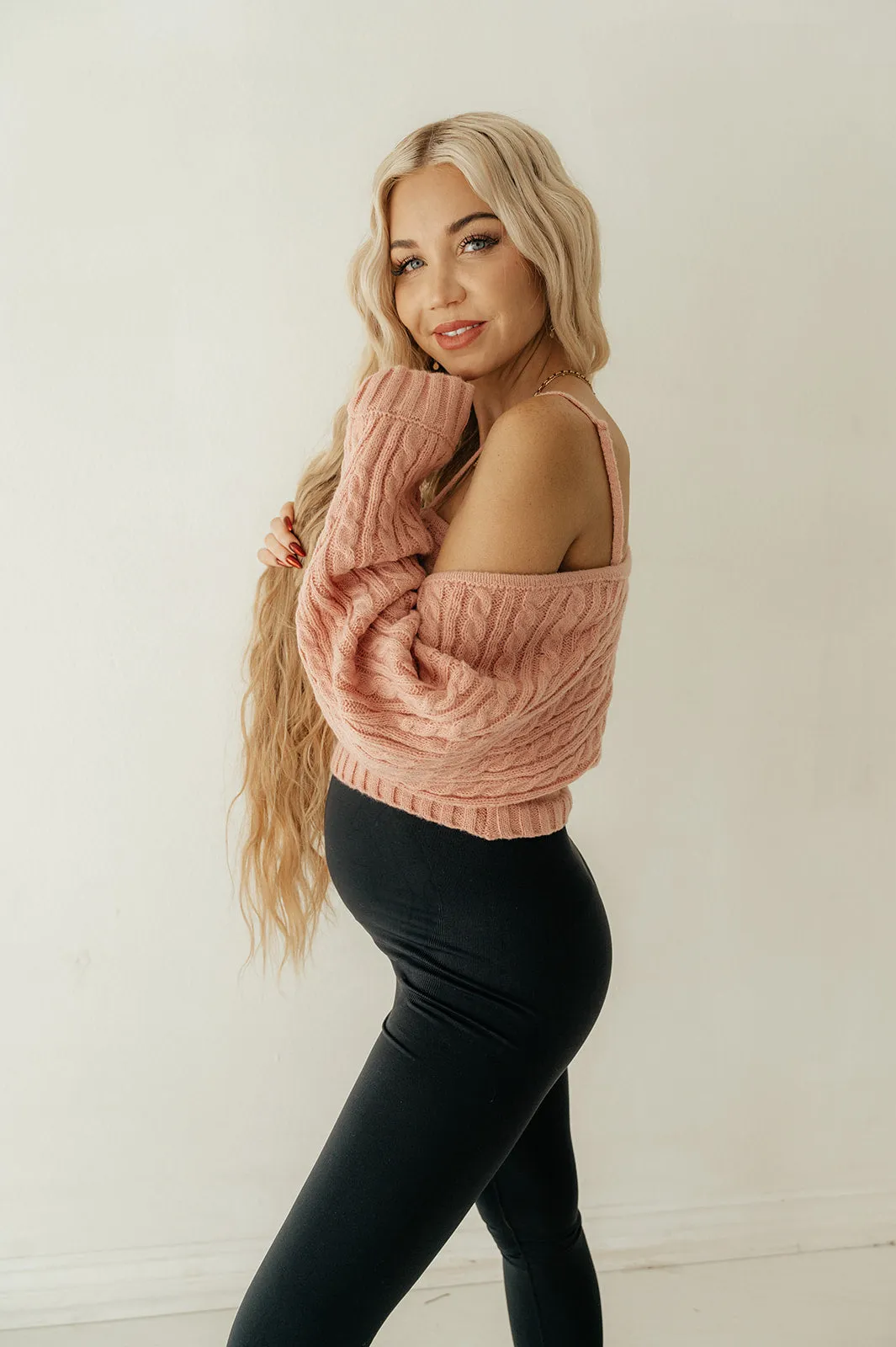 Knit Bolero and Tank Set