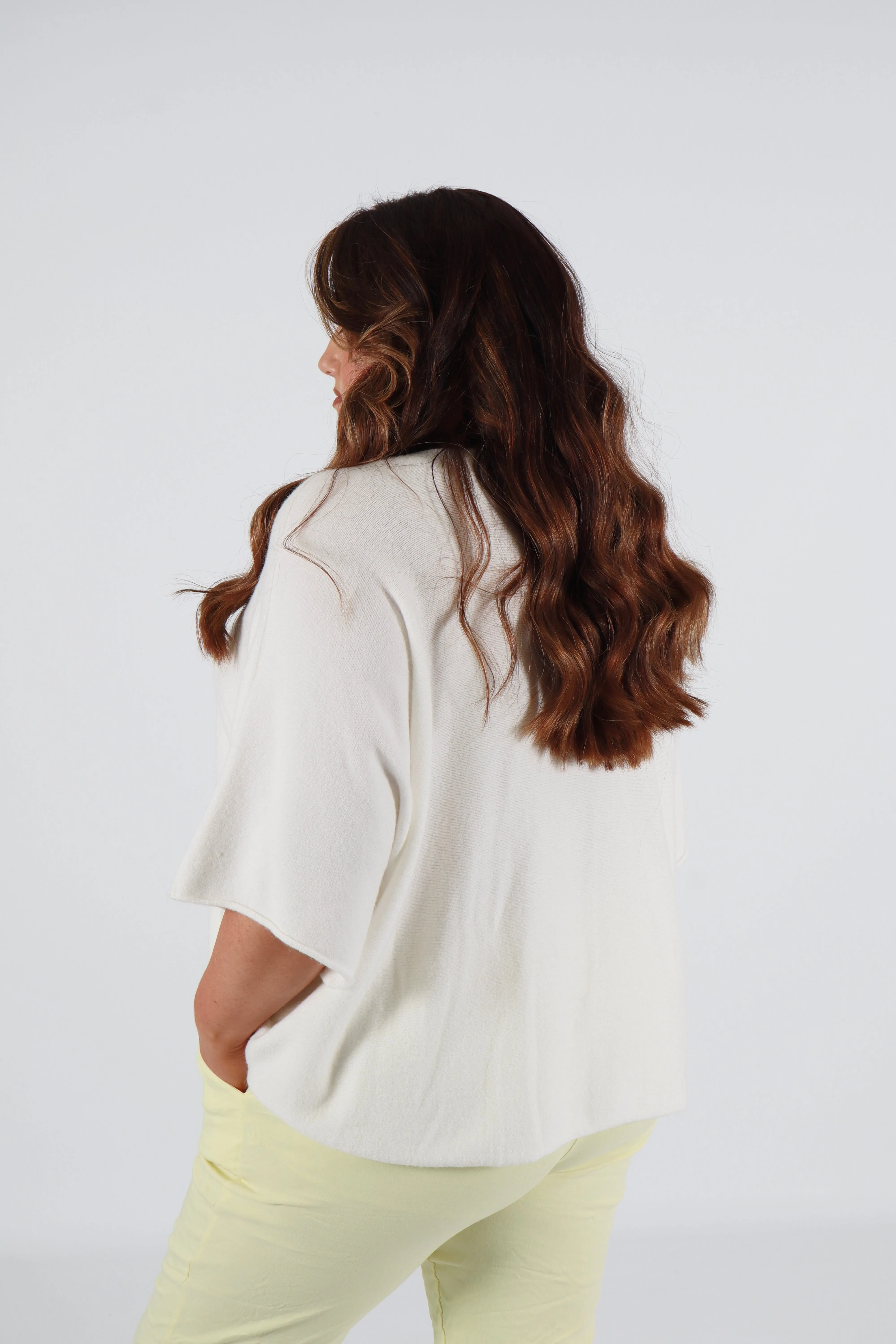 Laura Knit in White