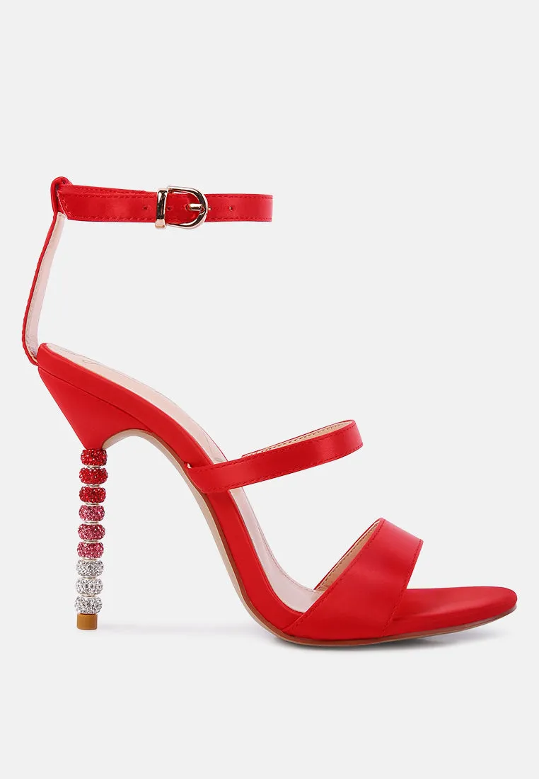 Lawsuit Ankle Strap Fantasy Heel Sandals By Ruw