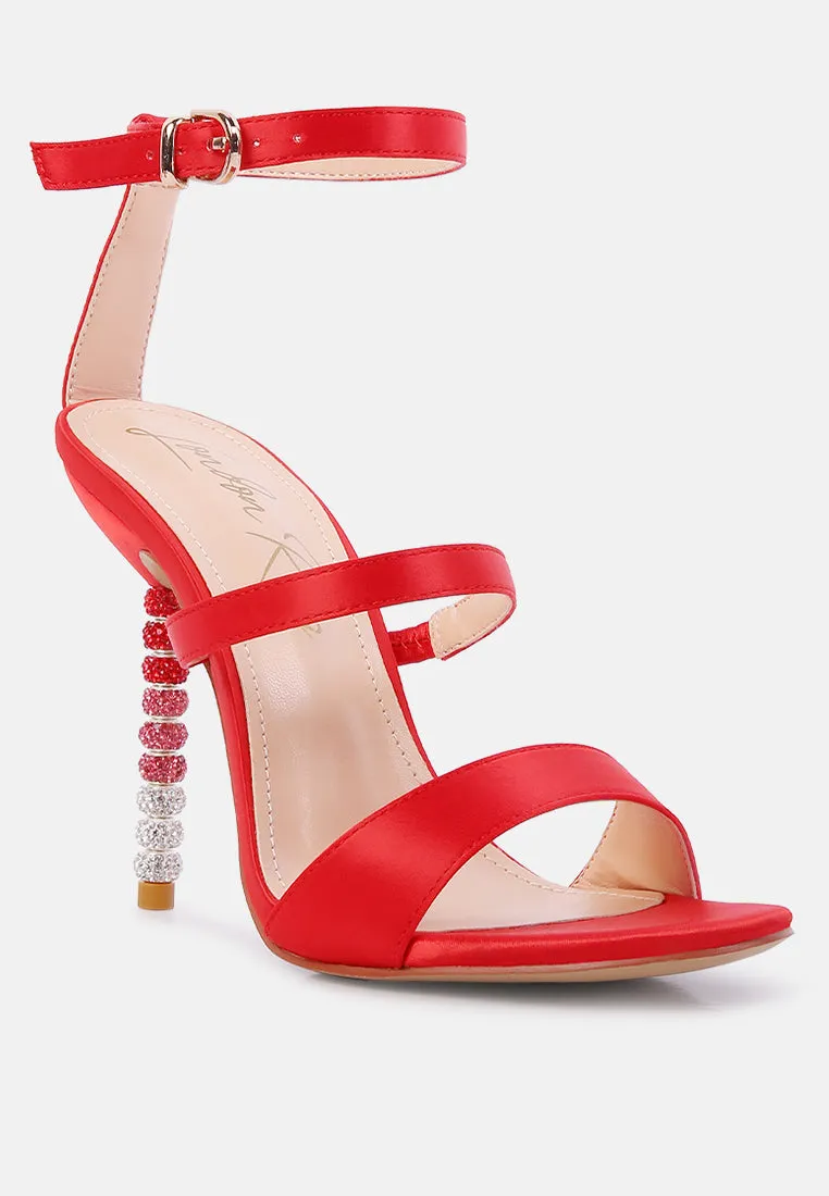 Lawsuit Ankle Strap Fantasy Heel Sandals By Ruw