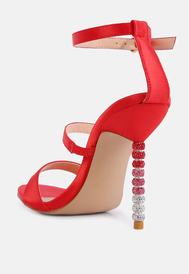 Lawsuit Ankle Strap Fantasy Heel Sandals By Ruw