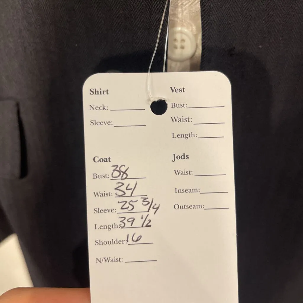Le Cheval Navy Daycoat with Vest