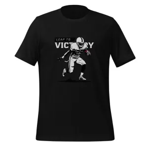 Leap to Victory Football Player Design | Classic T-Shirt (Unisex)