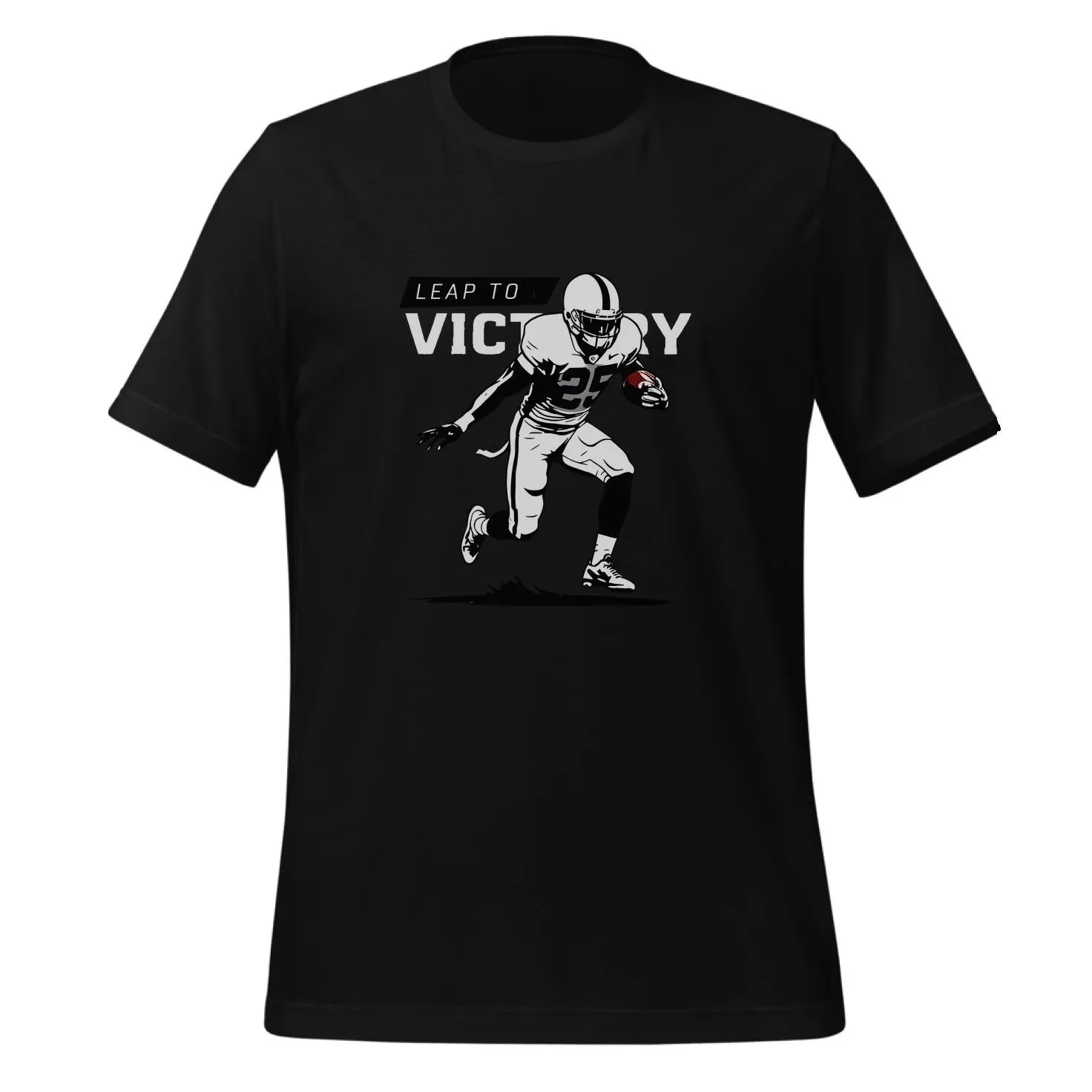 Leap to Victory Football Player Design | Classic T-Shirt (Unisex)