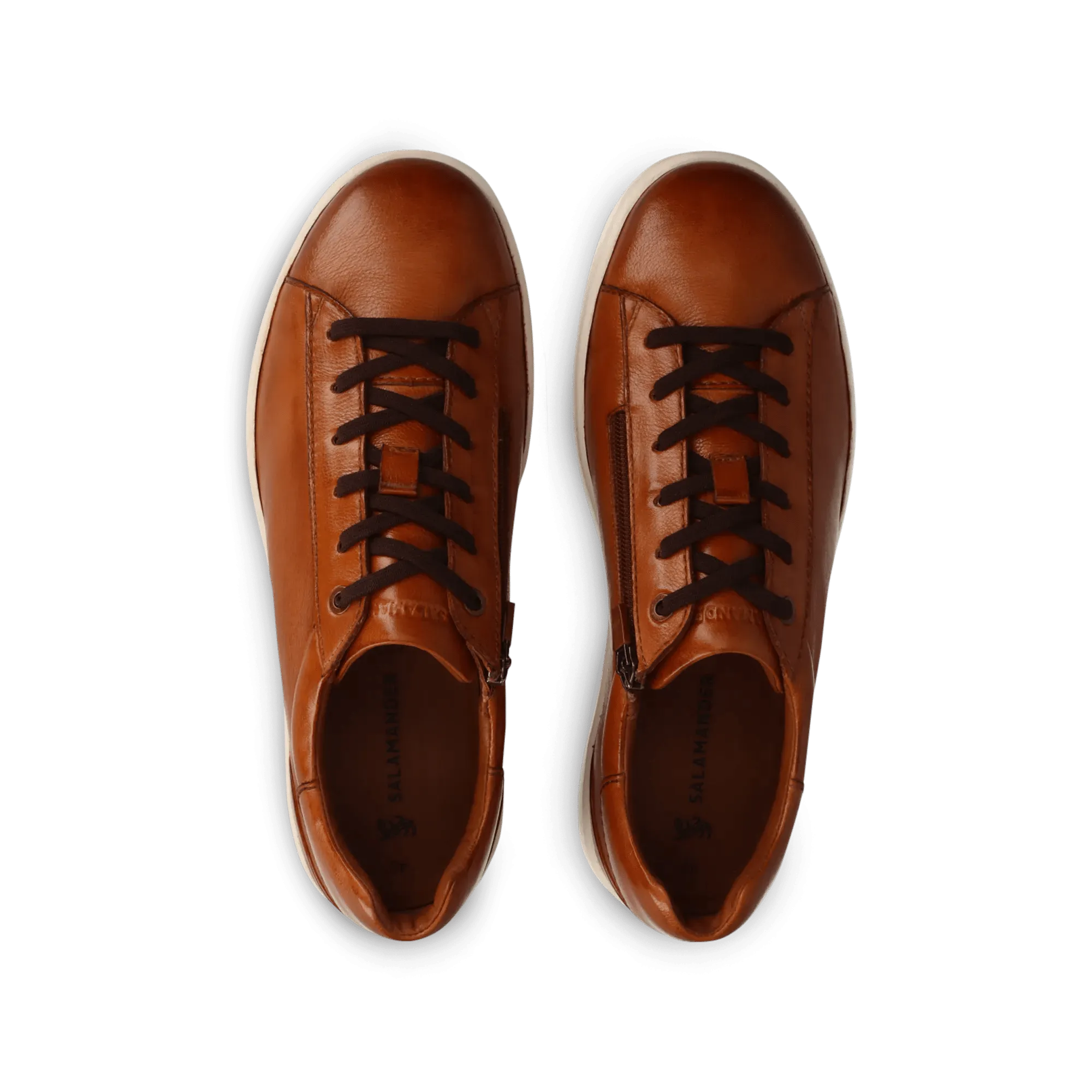 Leder Sneaker cognac