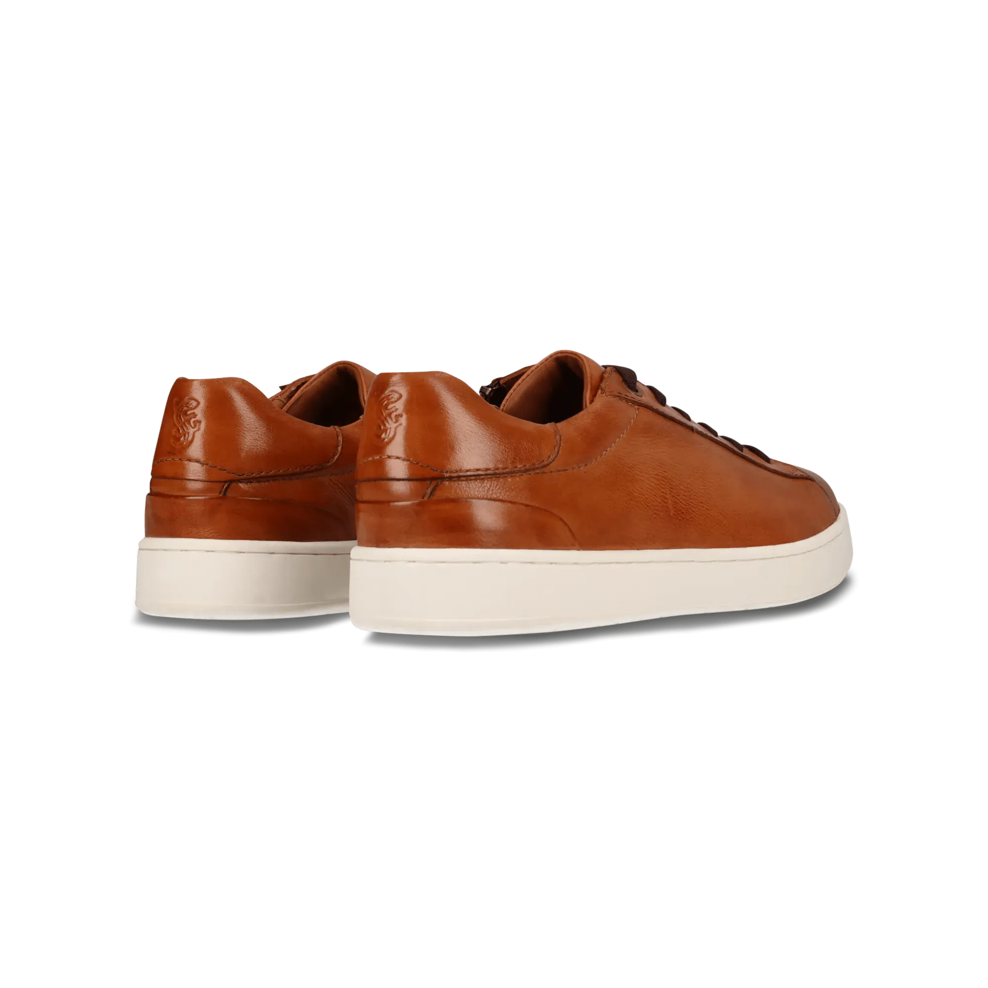 Leder Sneaker cognac