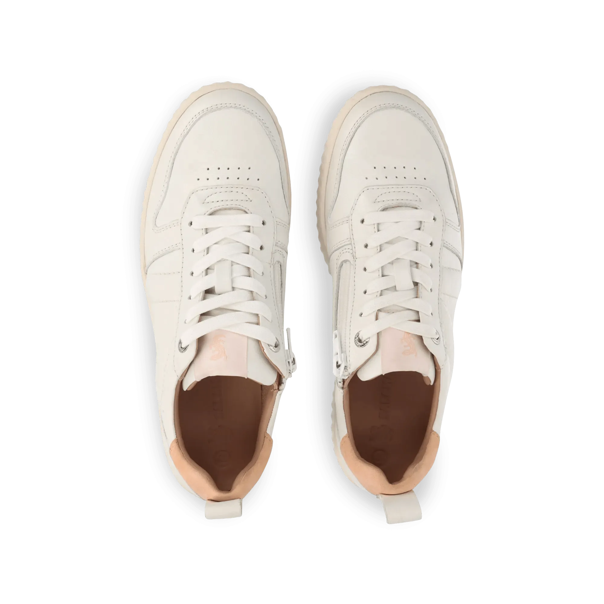 Leder Sneaker weiß