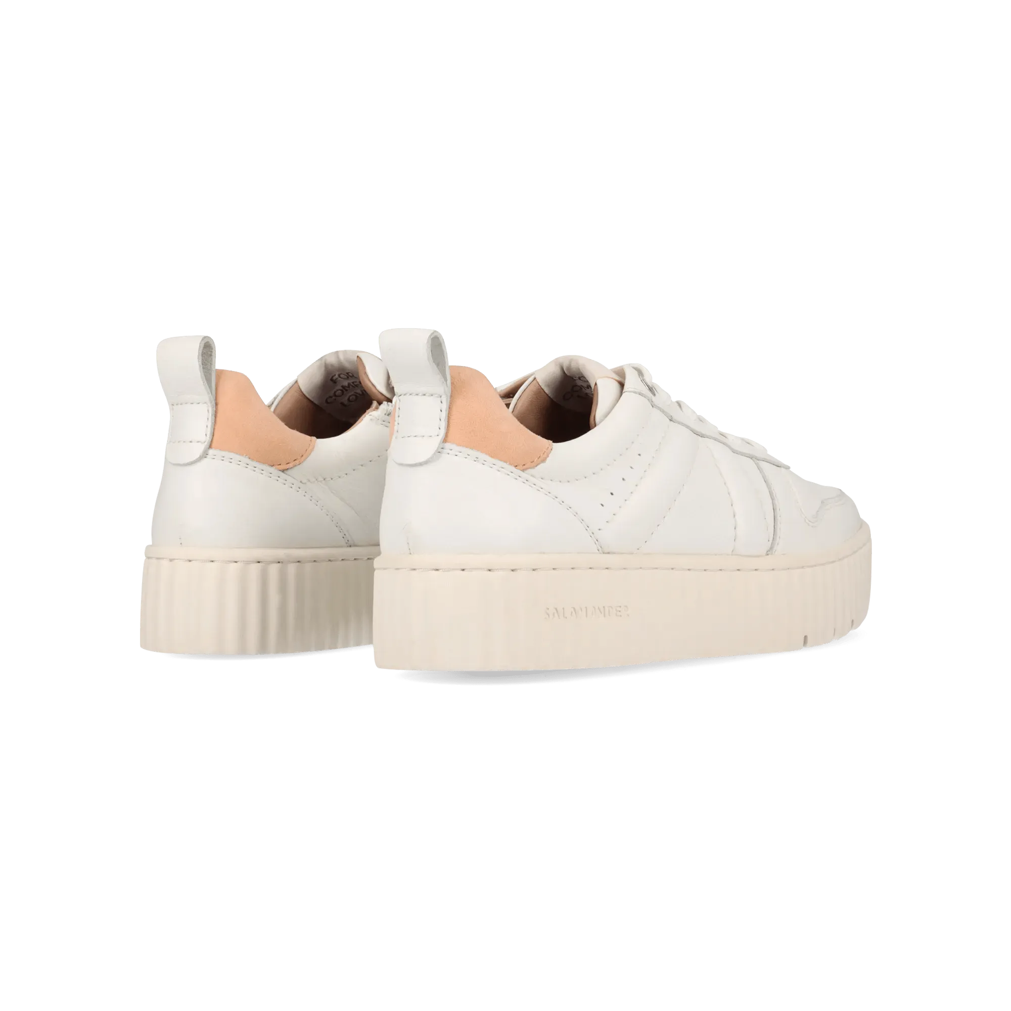 Leder Sneaker weiß