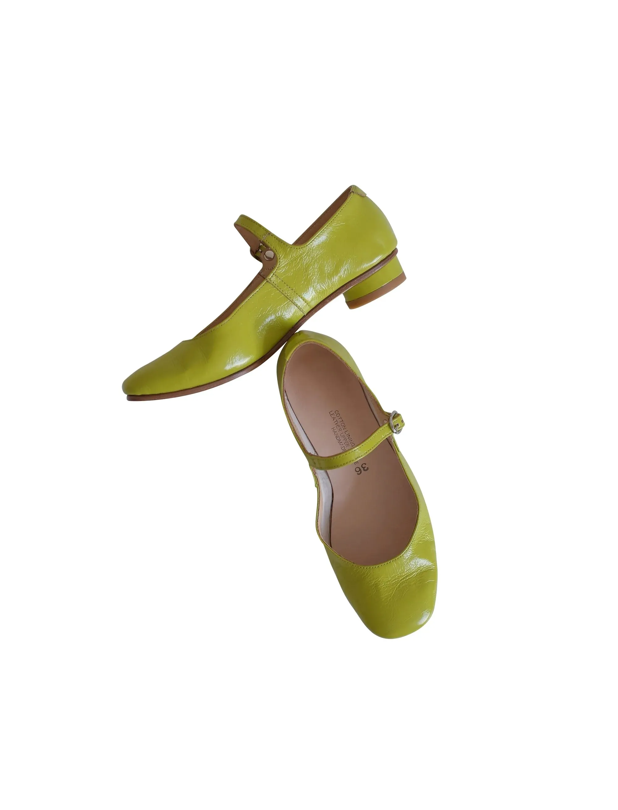 Lime Green Mary Jane Shoes