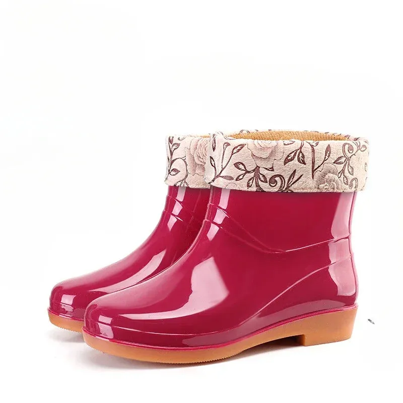 Lori Waterproof Low-Cut Rubber Boots by Wolph