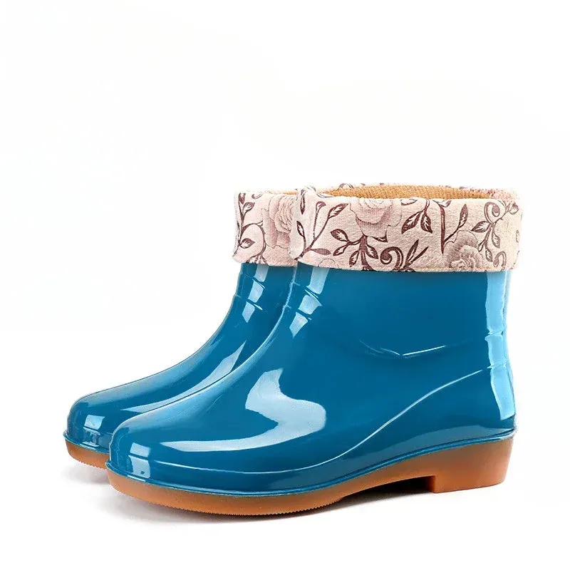 Lori Waterproof Low-Cut Rubber Boots by Wolph