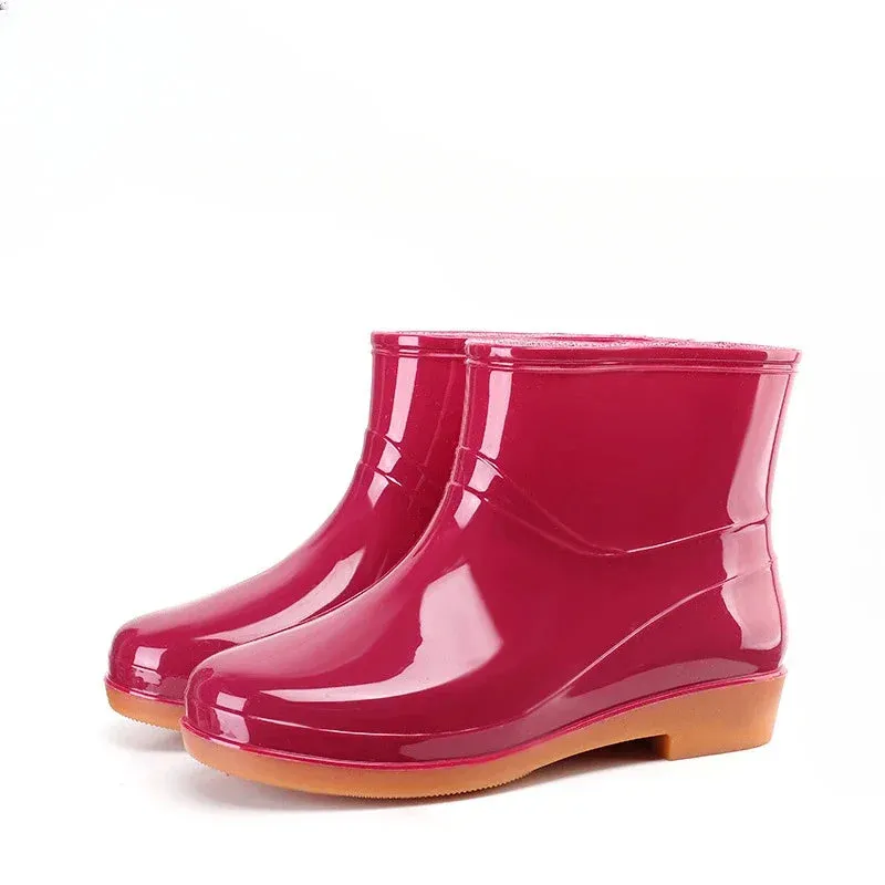 Lori Waterproof Low-Cut Rubber Boots by Wolph