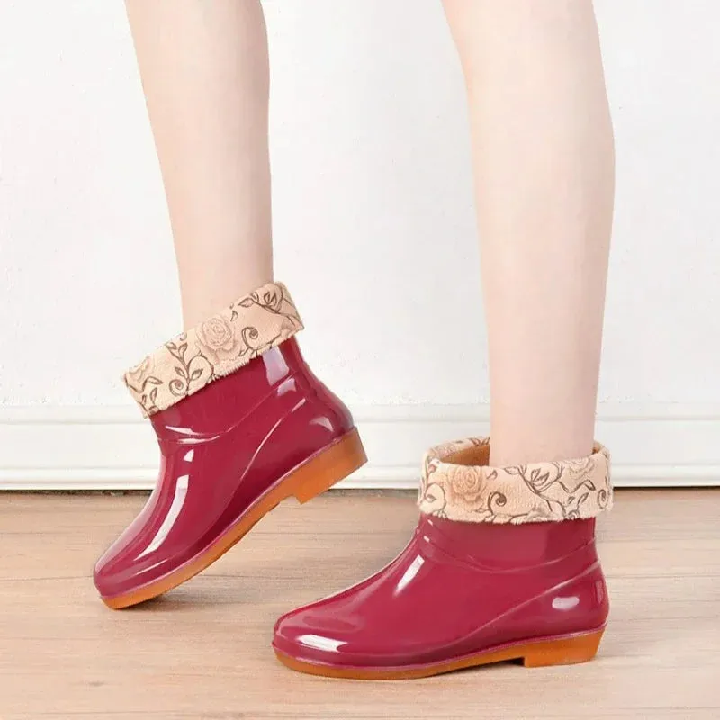 Lori Waterproof Low-Cut Rubber Boots by Wolph