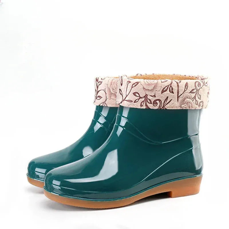 Lori Waterproof Low-Cut Rubber Boots by Wolph
