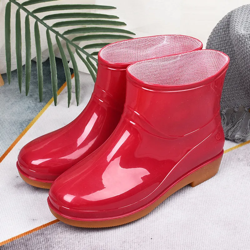 Lori Waterproof Low-Cut Rubber Boots by Wolph