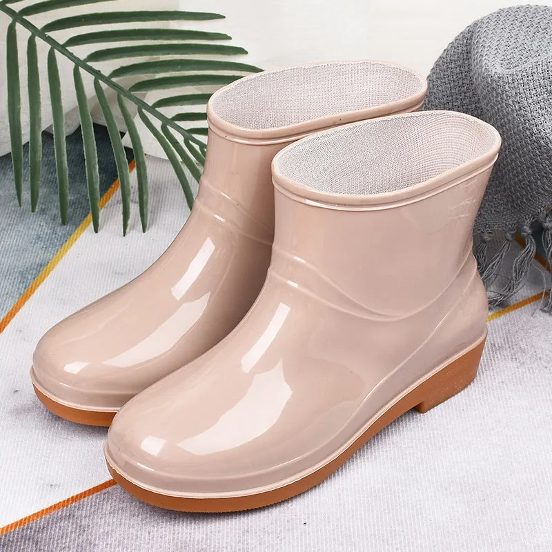 Lori Waterproof Low-Cut Rubber Boots by Wolph