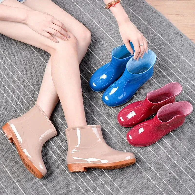 Lori Waterproof Low-Cut Rubber Boots by Wolph