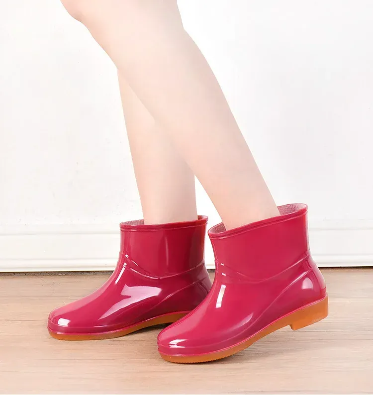 Lori Waterproof Low-Cut Rubber Boots by Wolph