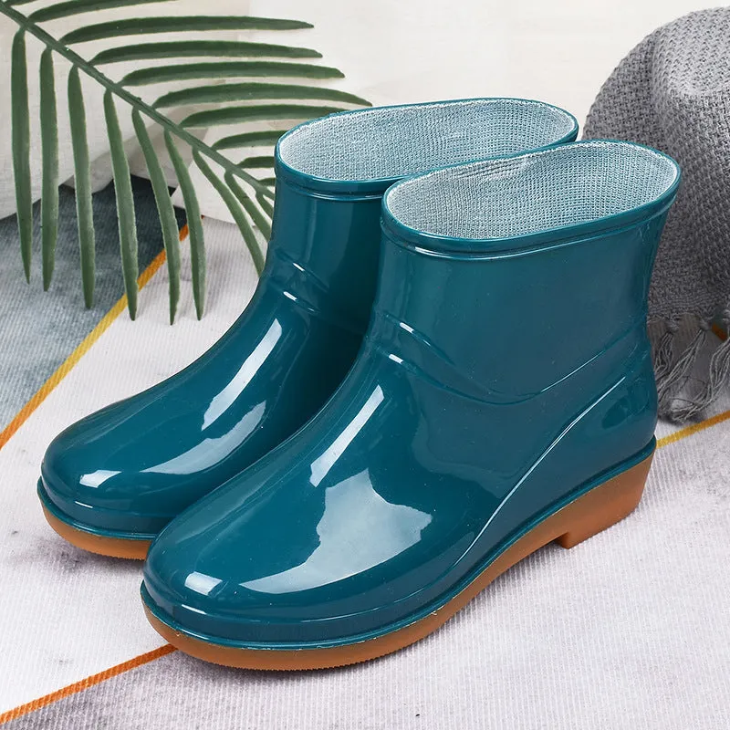Lori Waterproof Low-Cut Rubber Boots by Wolph