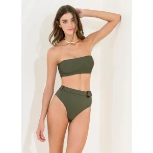 MAAJI PINE GREEN WHITNEY HIGH LEG BOTTOM