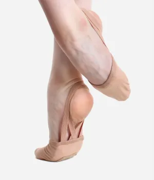 Malibu Stretch Canvas Half Sole Shoes BA41 – Seamless Fit, Superior Turns