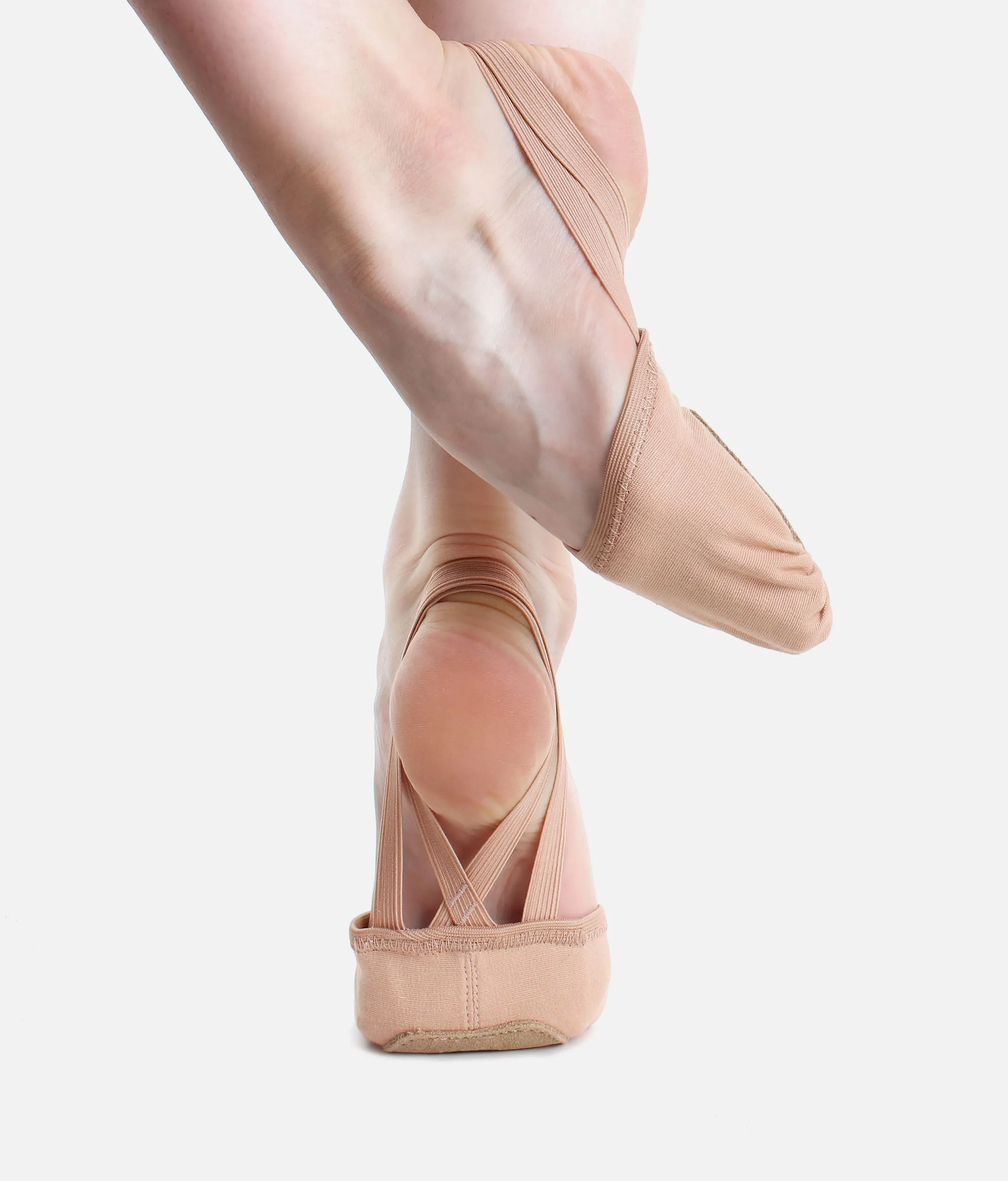 Malibu Stretch Canvas Half Sole Shoes BA41 – Seamless Fit, Superior Turns