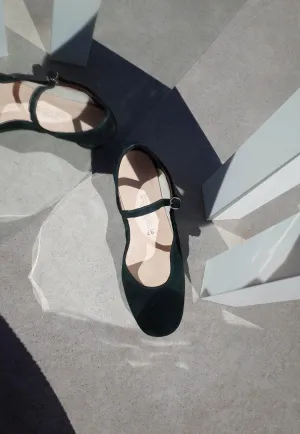 Mary Jane Thick Heel Shoes